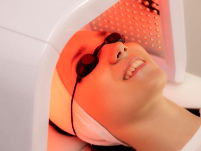Woman in pagosa springs has red light therapy