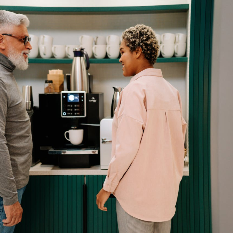 mature couple cooking together
