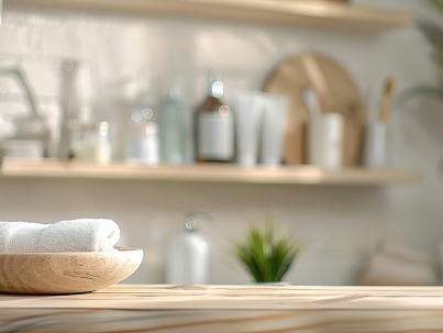 blurred spa background