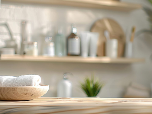 blurred spa background