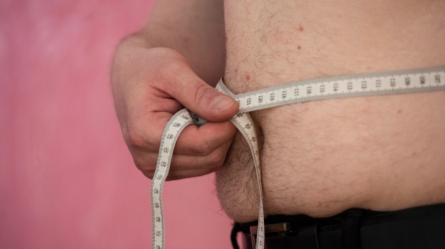 substantial weight gain in man