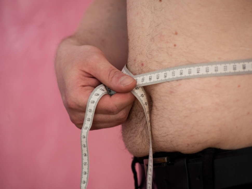 substantial weight gain in man